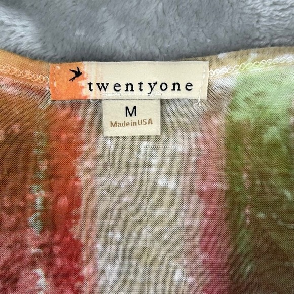 FleurDeLis Rhinestone Abstract Racerback Semi Sheer Tank Top M Indie Grunge Y2K - Picture 6 of 12